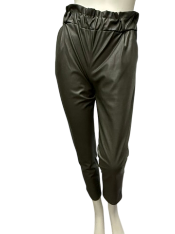 Made In Italy Broek maat L/XL donkergroen