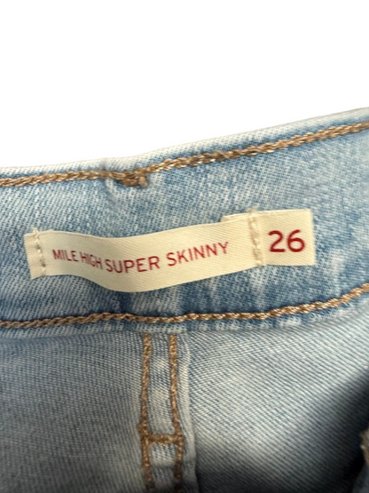 Levi's Jeans maat 26 lichtblauw