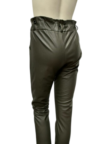 Made In Italy Broek maat L/XL donkergroen