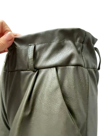 Made In Italy Broek maat L/XL donkergroen