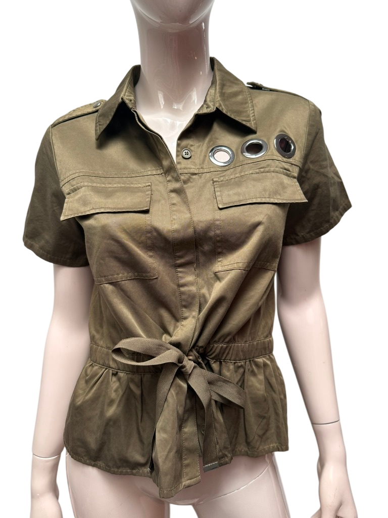 Twinset Blouse maat S Olijfgroen