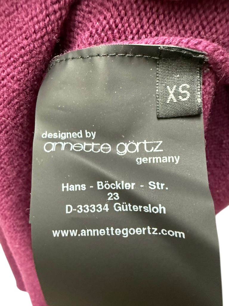 annette goertz Trui maat XS paars