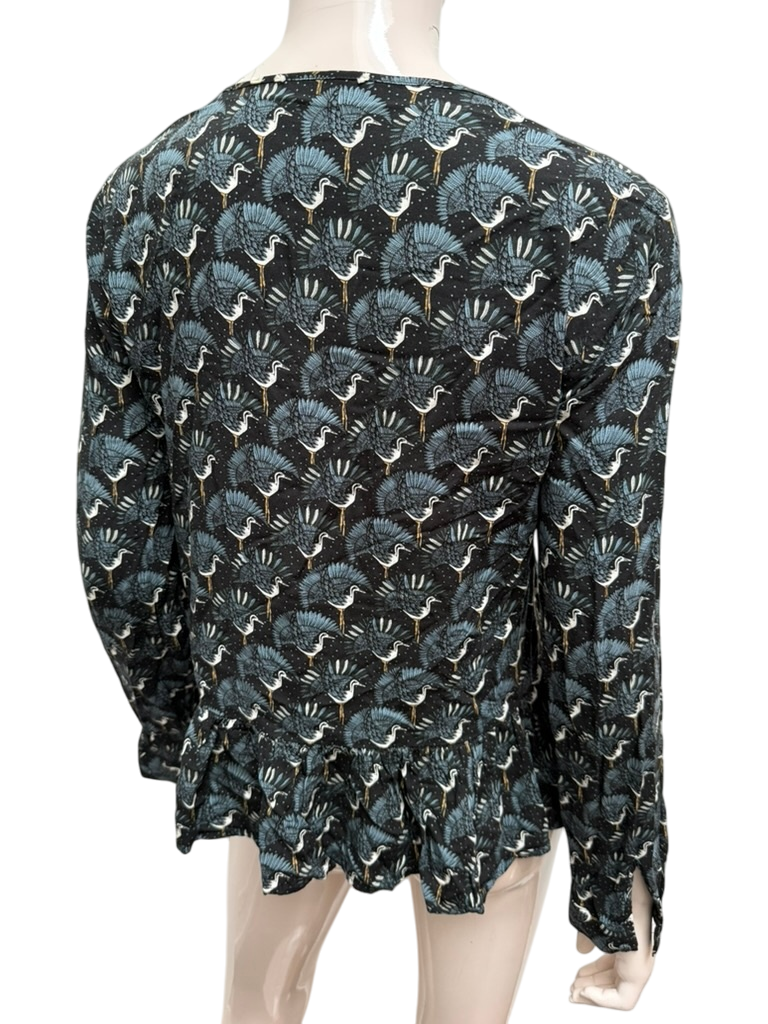 MARIE SIXTINE Blouse maat M blauw