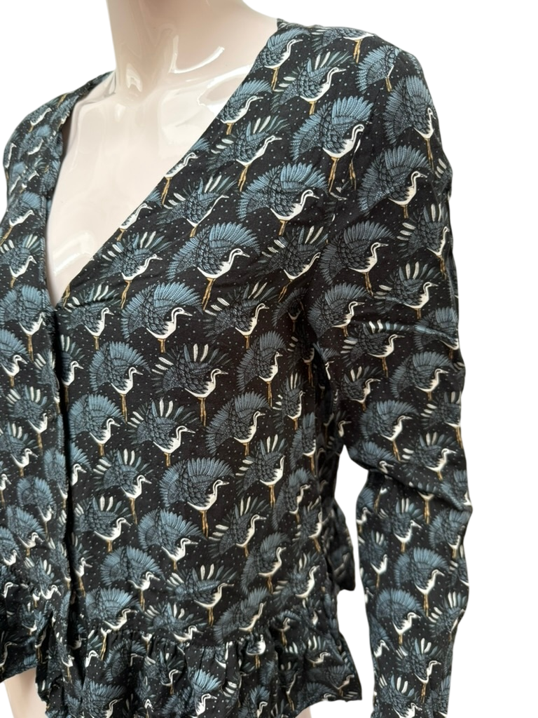 MARIE SIXTINE Blouse maat M blauw