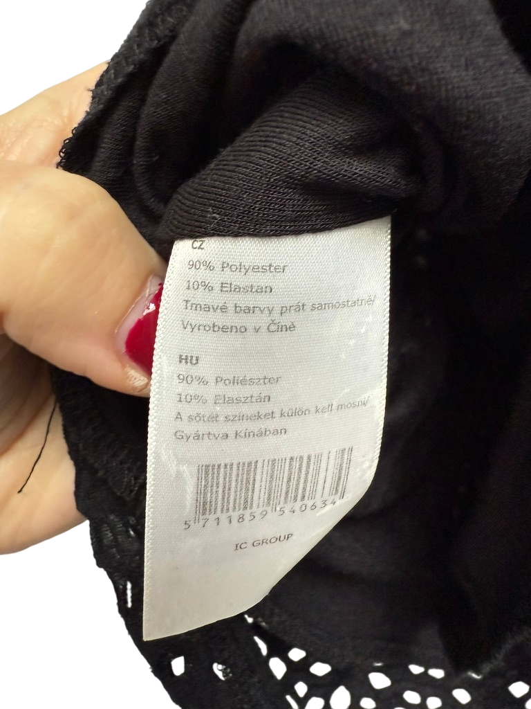 Saint tropez Top maat M zwart