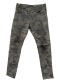 Please Broek maat small Groen/Olijfgroen met camouflageprint