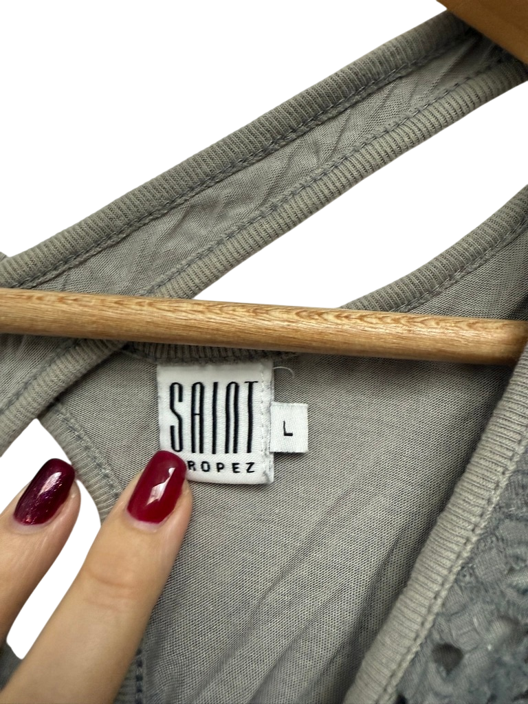 Saint tropez Top maat L grijs