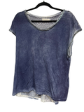 Cream Top maat L blauw