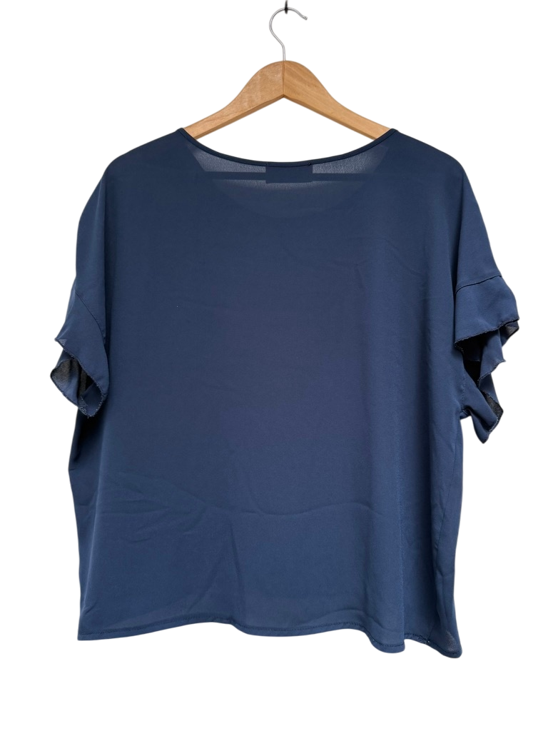 Amelie & Amelie Top maat M blauw