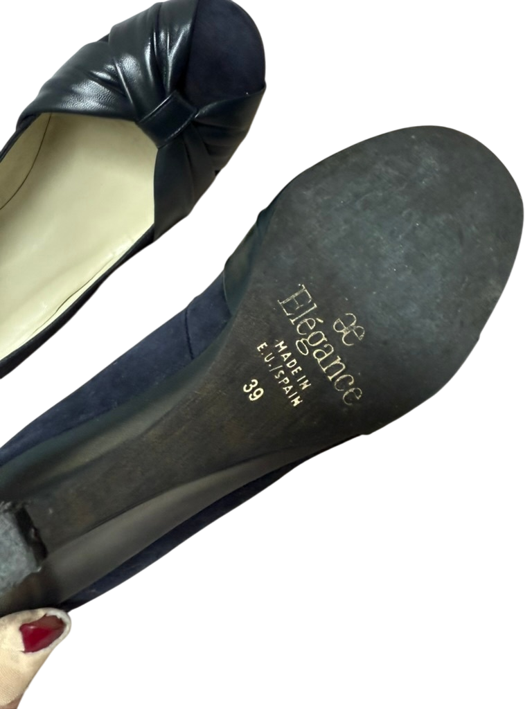 Elegance Pumps maat 39 blauw