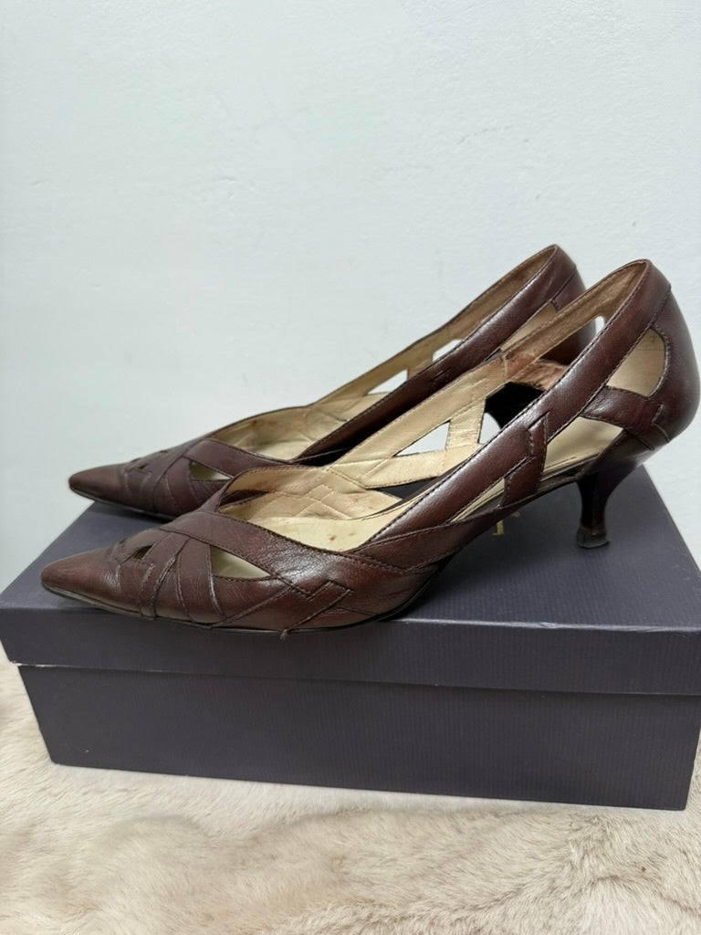 Lazzarini Pumps maat 38 Bruin