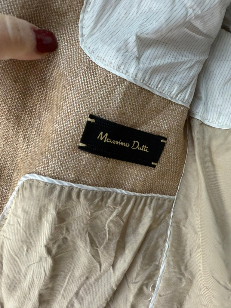 Massimo Dutti Colbert maat 40 Beige