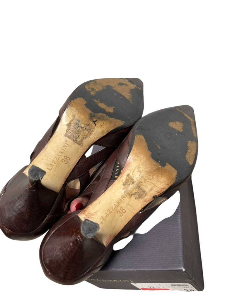 Lazzarini Pumps maat 38 Bruin