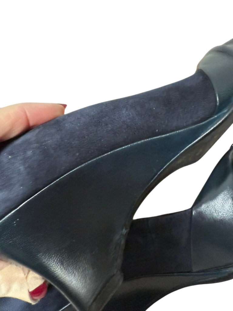 Elegance Pumps maat 39 blauw