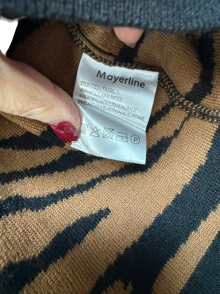 Mayerline Trui maat XXL Beige en zwart