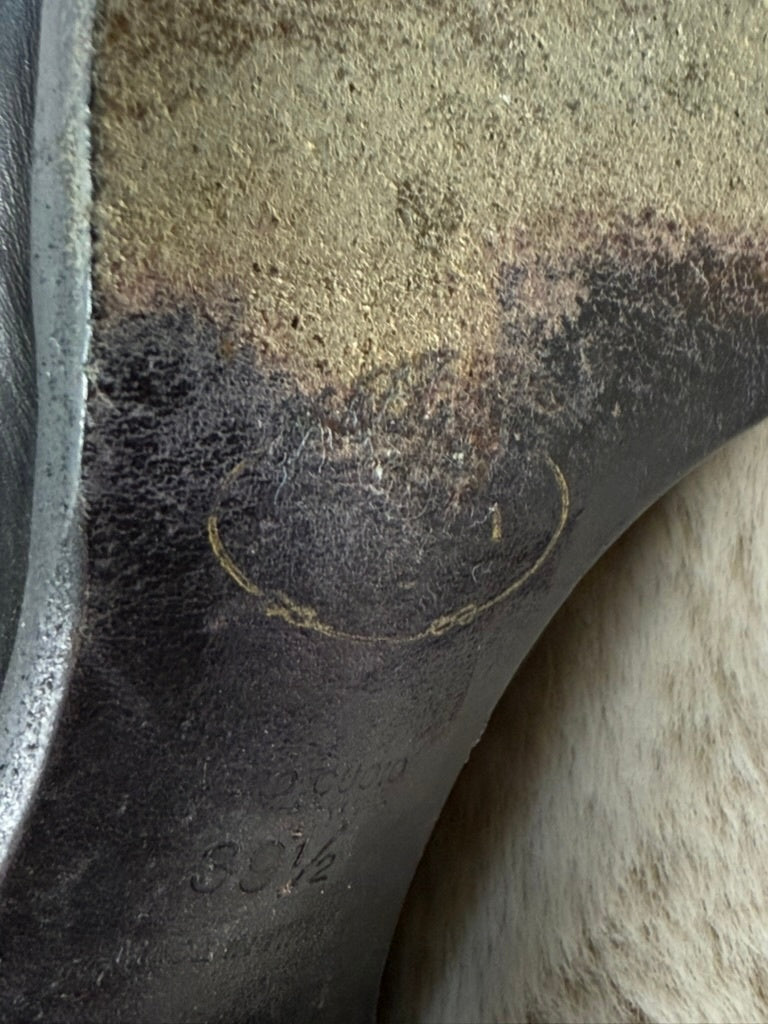 Prada Laarzen maat 39,5 Zwart met rood binnenwerk