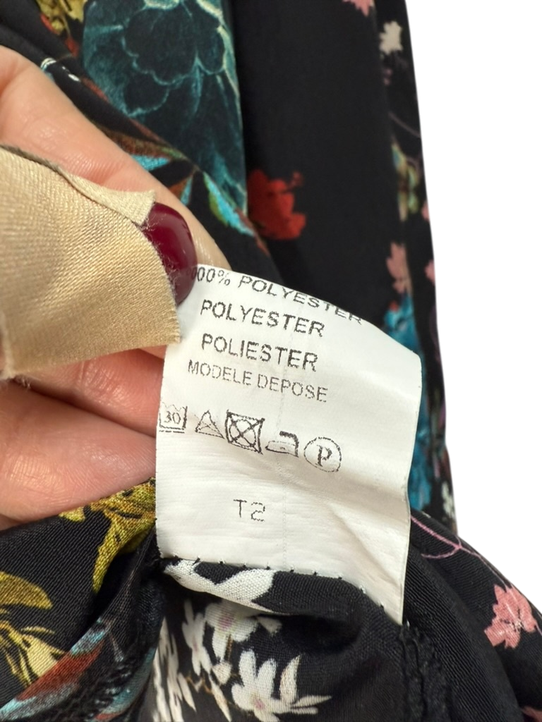 Vie ta vie Blouse maat M meerkleurig; zwart