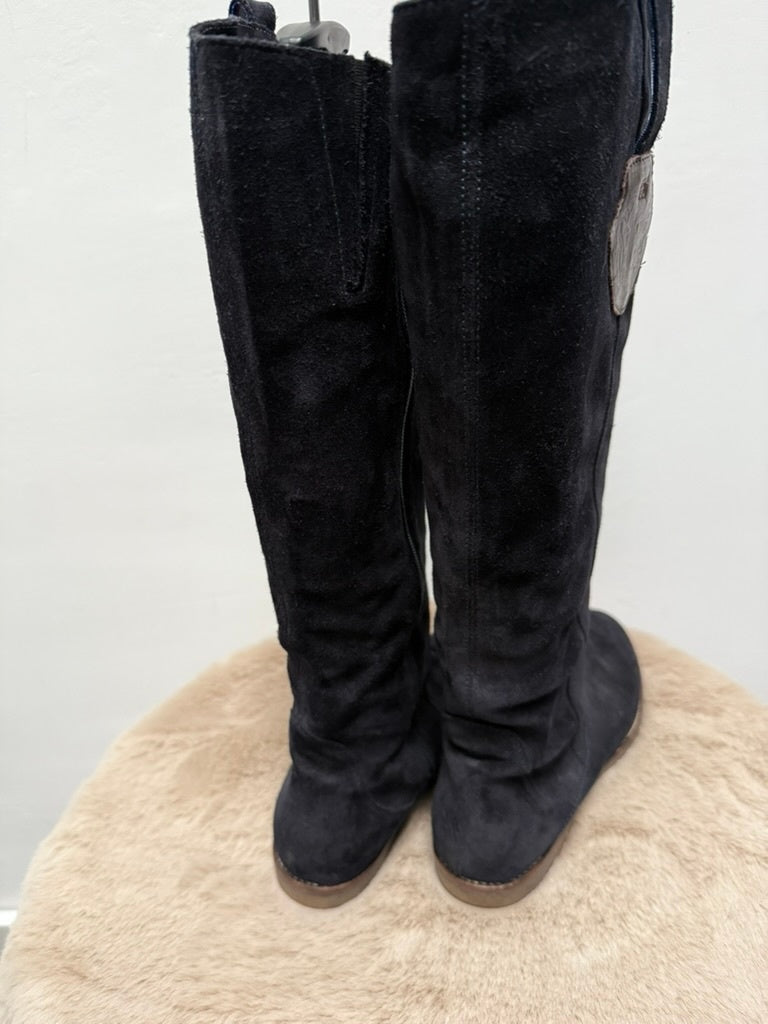 Tommy Hilfiger laarzen maat 40 donkerblauw