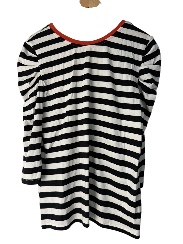 Summum Top maat XL zwart; wit