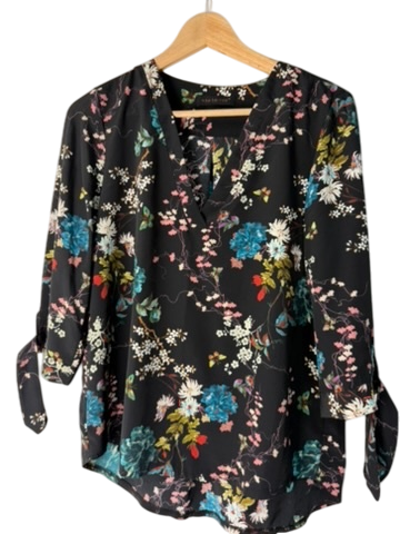 Vie ta vie Blouse maat M meerkleurig; zwart