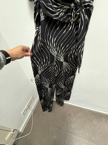 K-design Jumpsuit maat M Zwart en beige