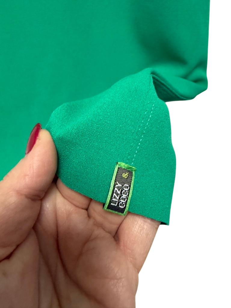 Lizzy & Coco Jurk maat 38 groen, zwart