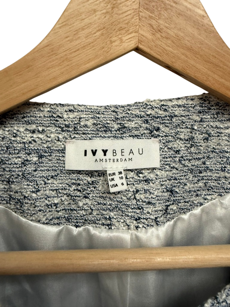IVYBEAU Colbert maat 38 Grijsblauw