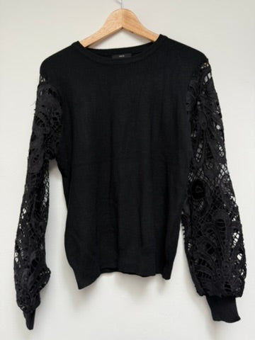 zero Trui maat 38 Zwart