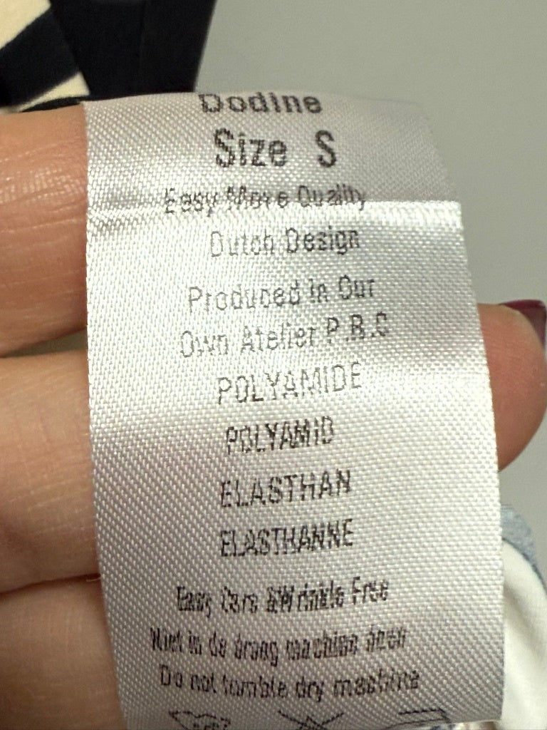 Y-conic Jurk maat S Beige en zwart