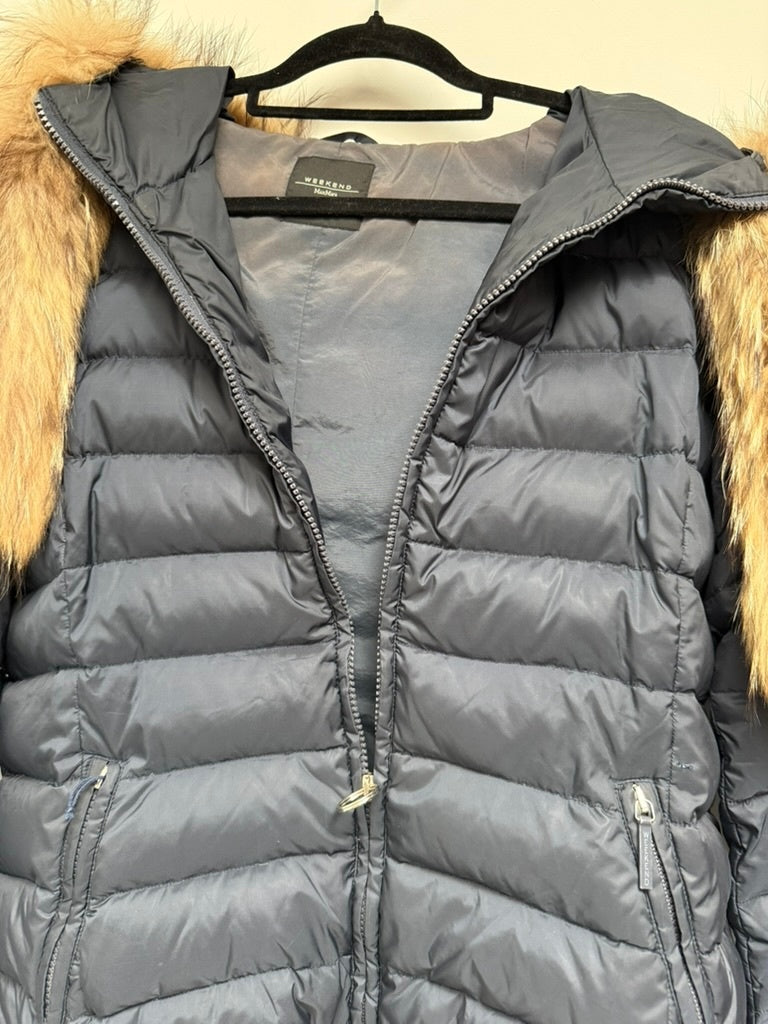 MaxMara Weekend Jas maat 40 Donkerblauw