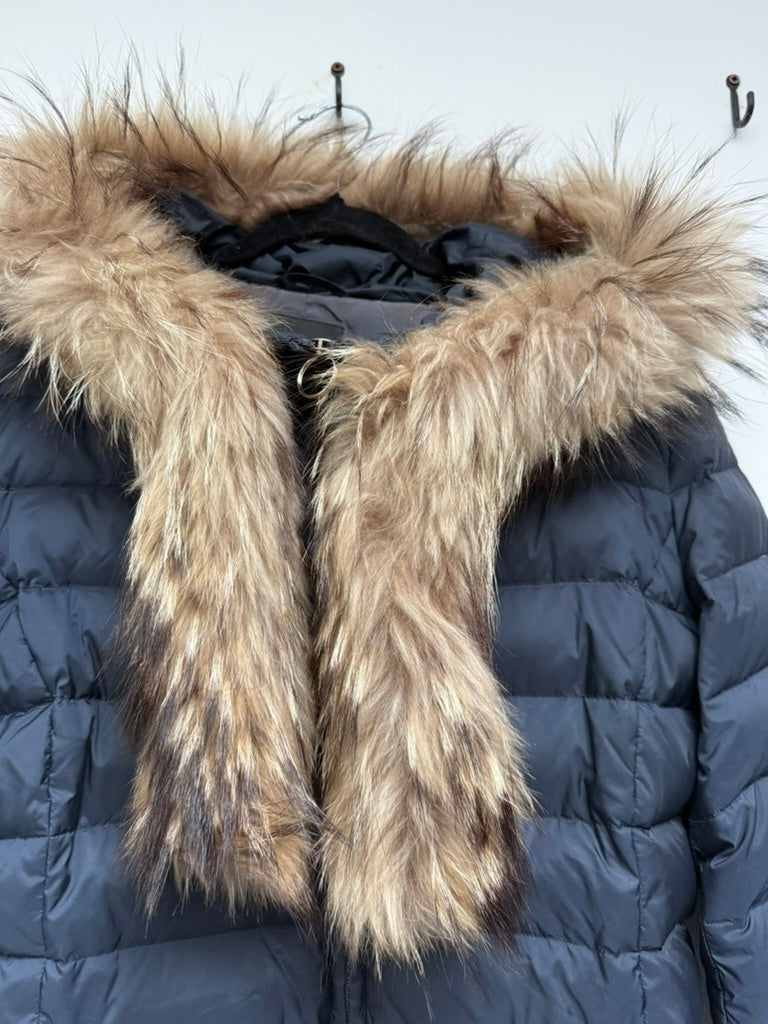 MaxMara Weekend Jas maat 40 Donkerblauw