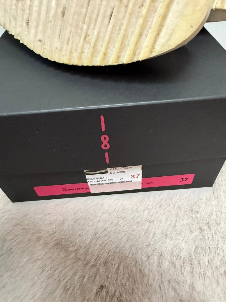 Alberto Gozzi Schoenen maat 37 Zwart met gekleurde sterretjes