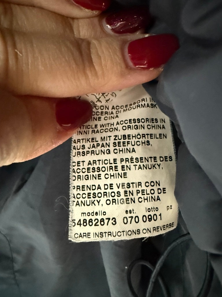 MaxMara Weekend Jas maat 40 Donkerblauw