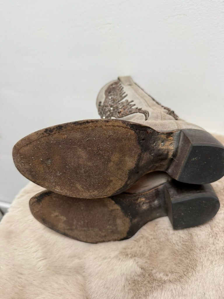 Sendra Laarzen maat 37 lichtgrijs