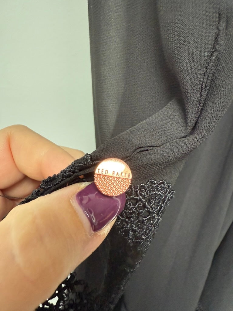 Ted Baker Jurk maat 3 zwart