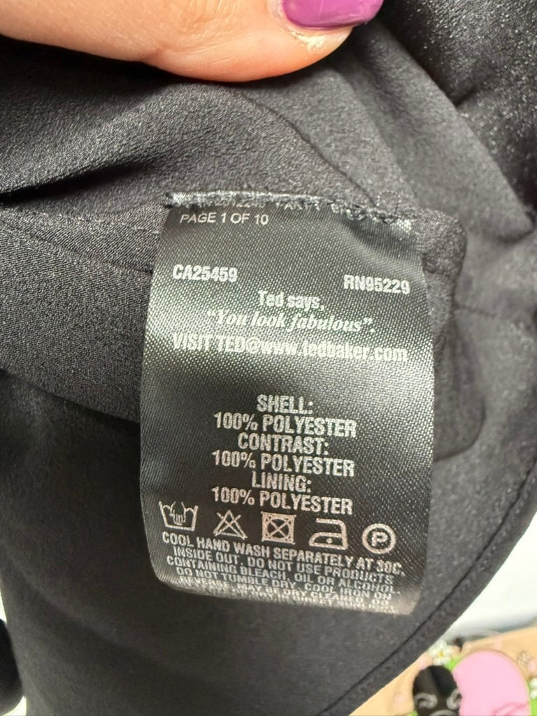 Ted Baker Jurk maat 3 zwart