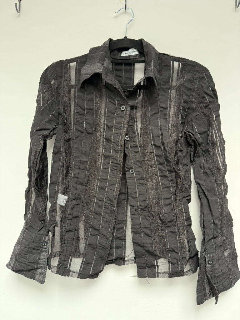 Euromode Blouse maat S/M zwart