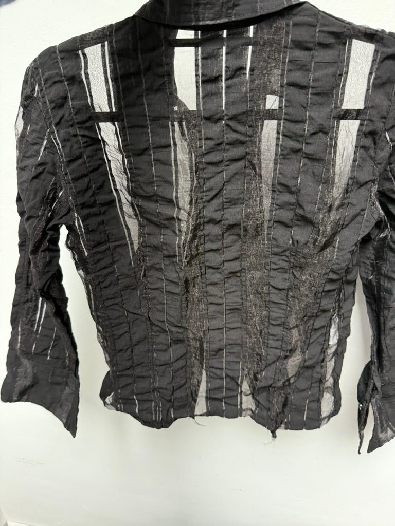 Euromode Blouse maat S/M zwart