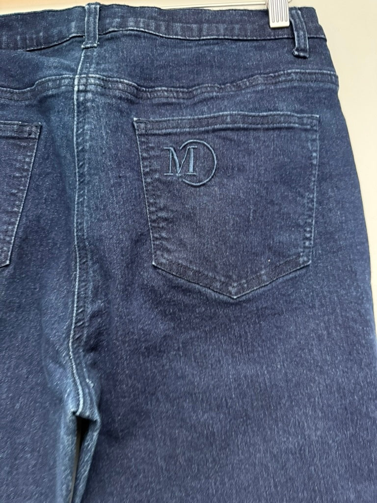 Mona Jeans maat 42 kort Donkerblauw
