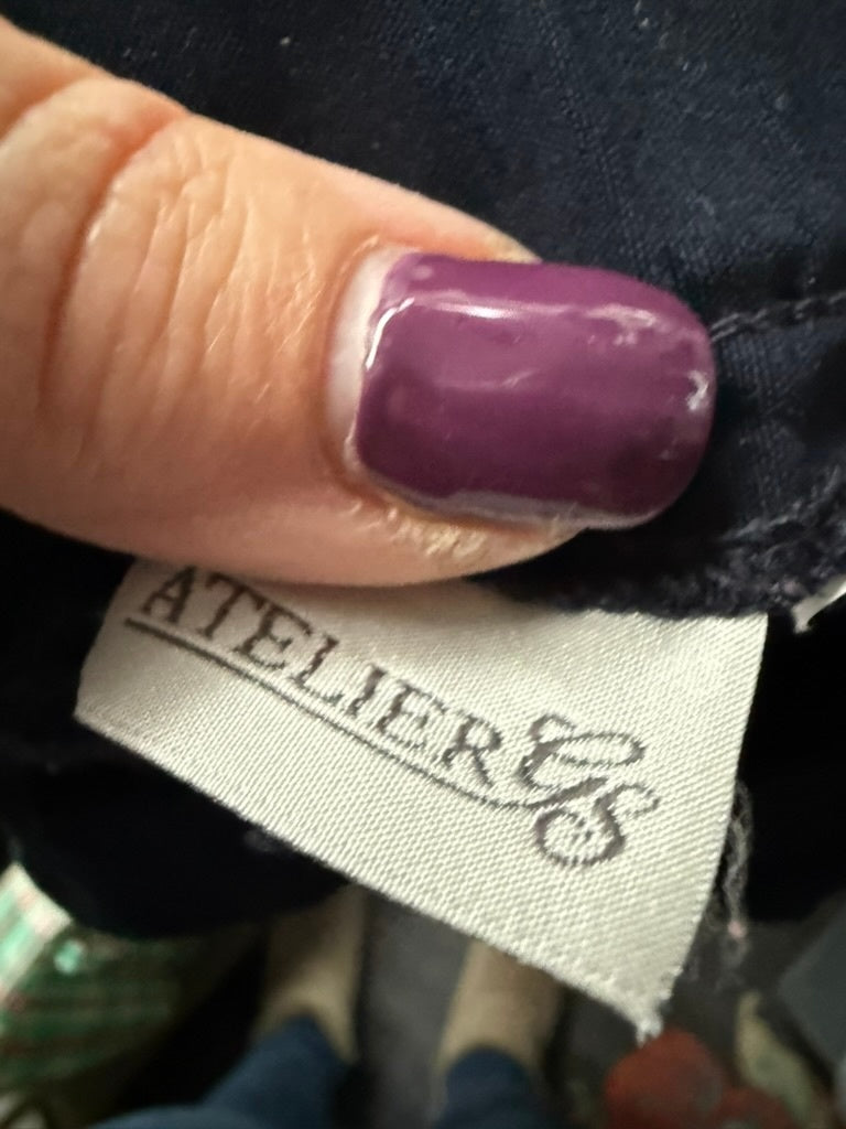 Atelier GS Broek maat 40 donkerblauw