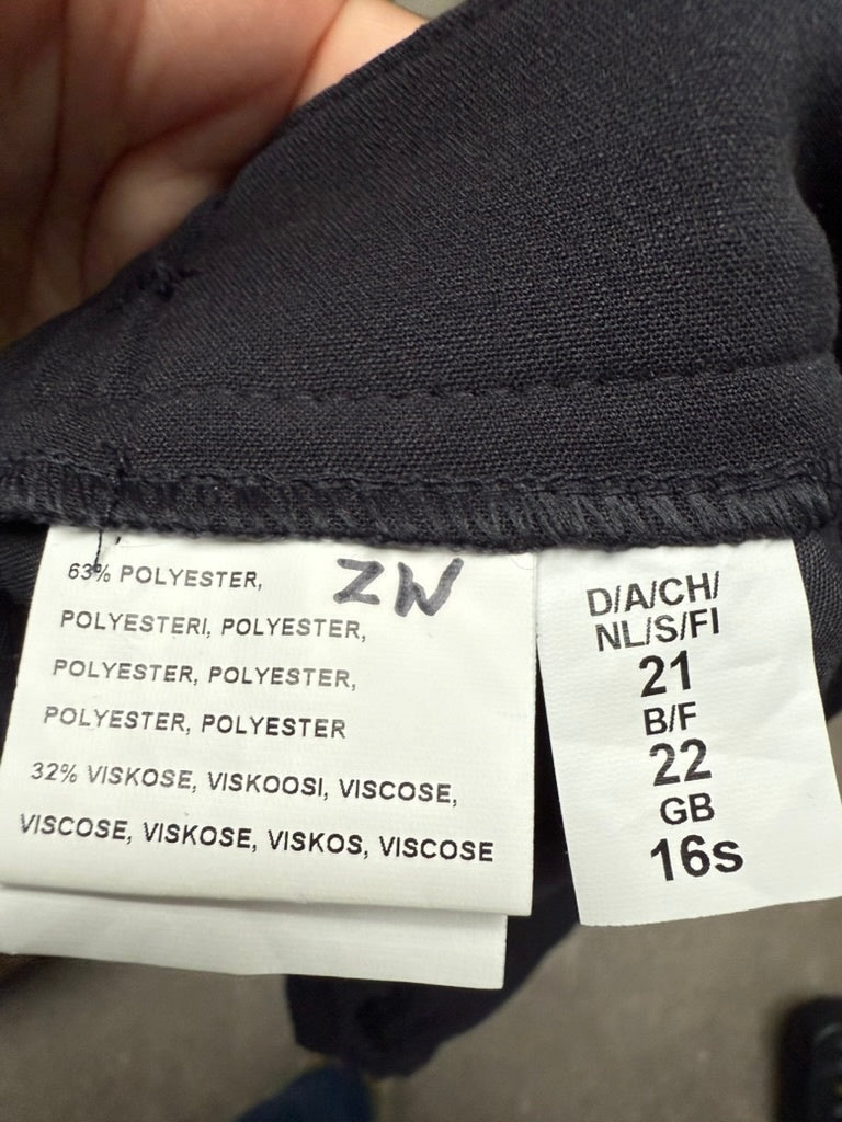 Atelier GS Broek maat 42 kort donkerblauw