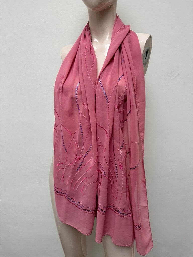 Vintage Sjaal Roze