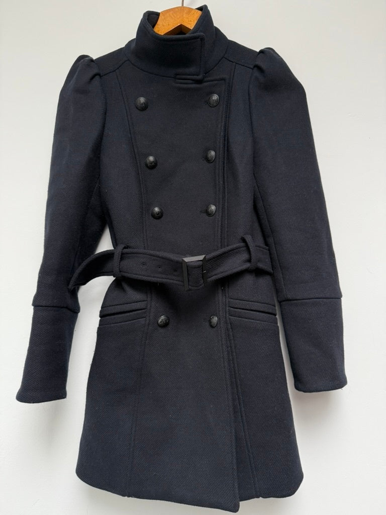 Mango Jas maat XS donkerblauw