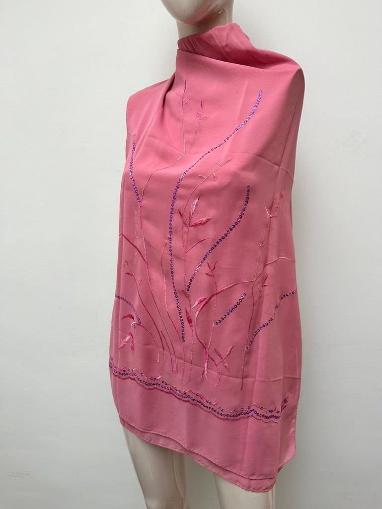 Vintage Sjaal Roze
