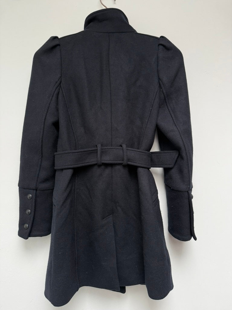 Mango Jas maat XS donkerblauw