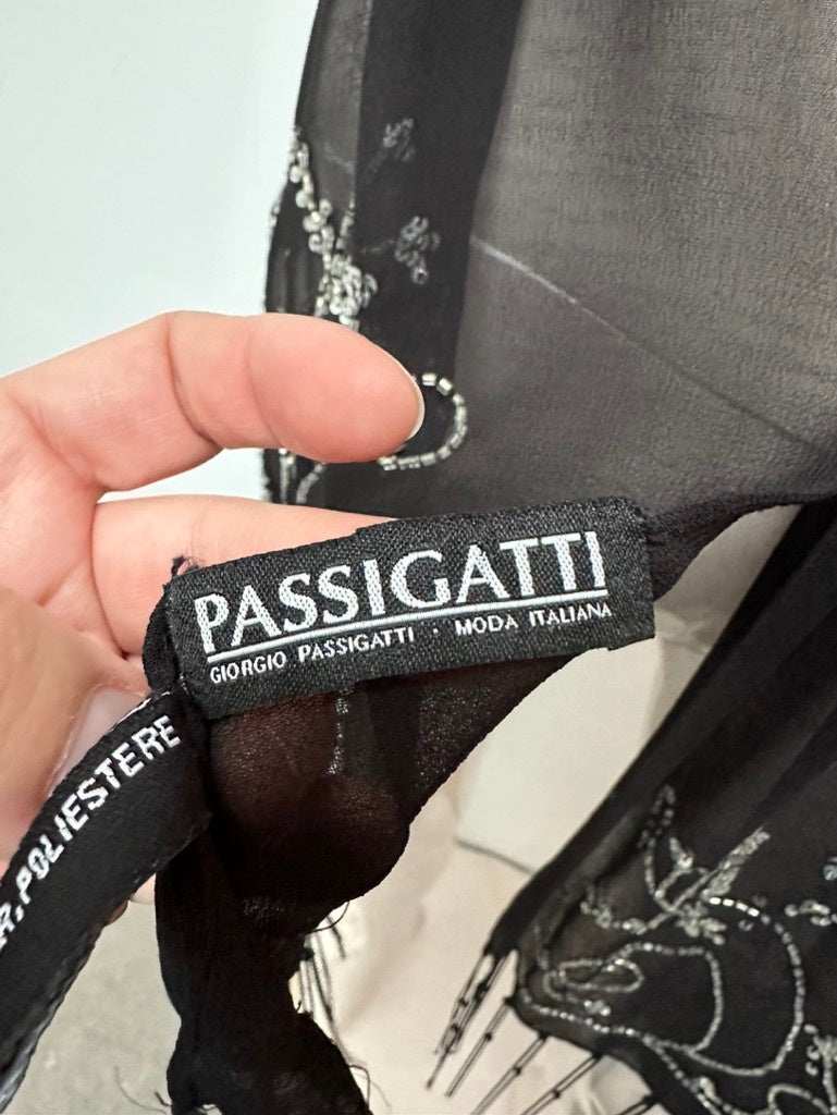 Passigatti Sjaal maat Zwart