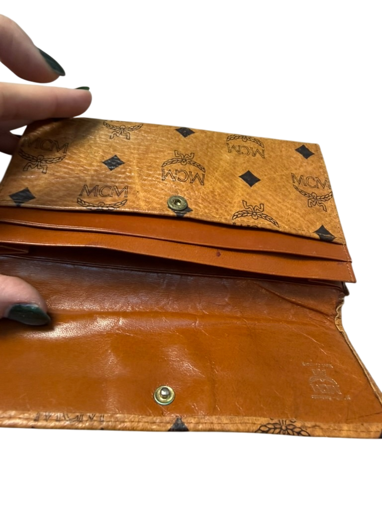 MCM Portemonnee maat Bruin