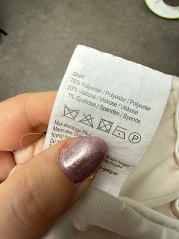 VILA Jas maat XL Beige/Off-white