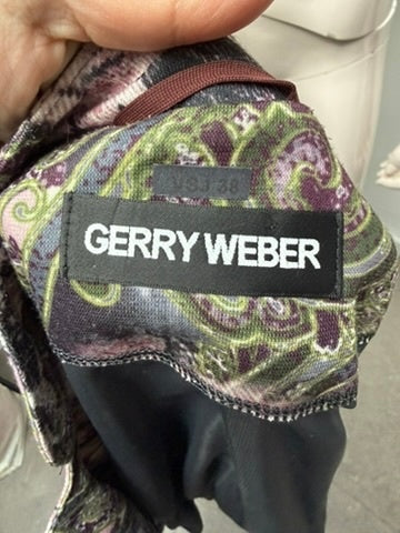 GERRY WEBER Jas maat 36 Multicolor (paars, groen, zwart, roze)