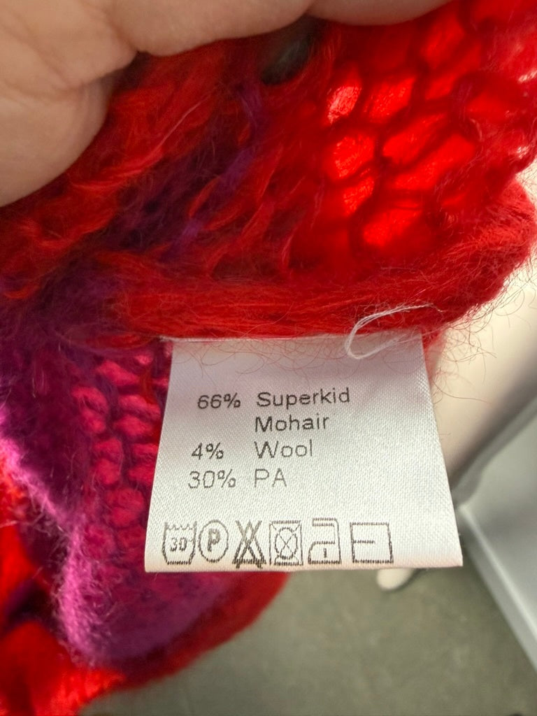 Les Jumelles Antwerp Trui maat TU Rood en roze